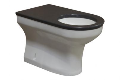 CWC-156W-ASTG - Solid Surface Behavioral Healthcare Toilet Anti-Ligature Wallgate