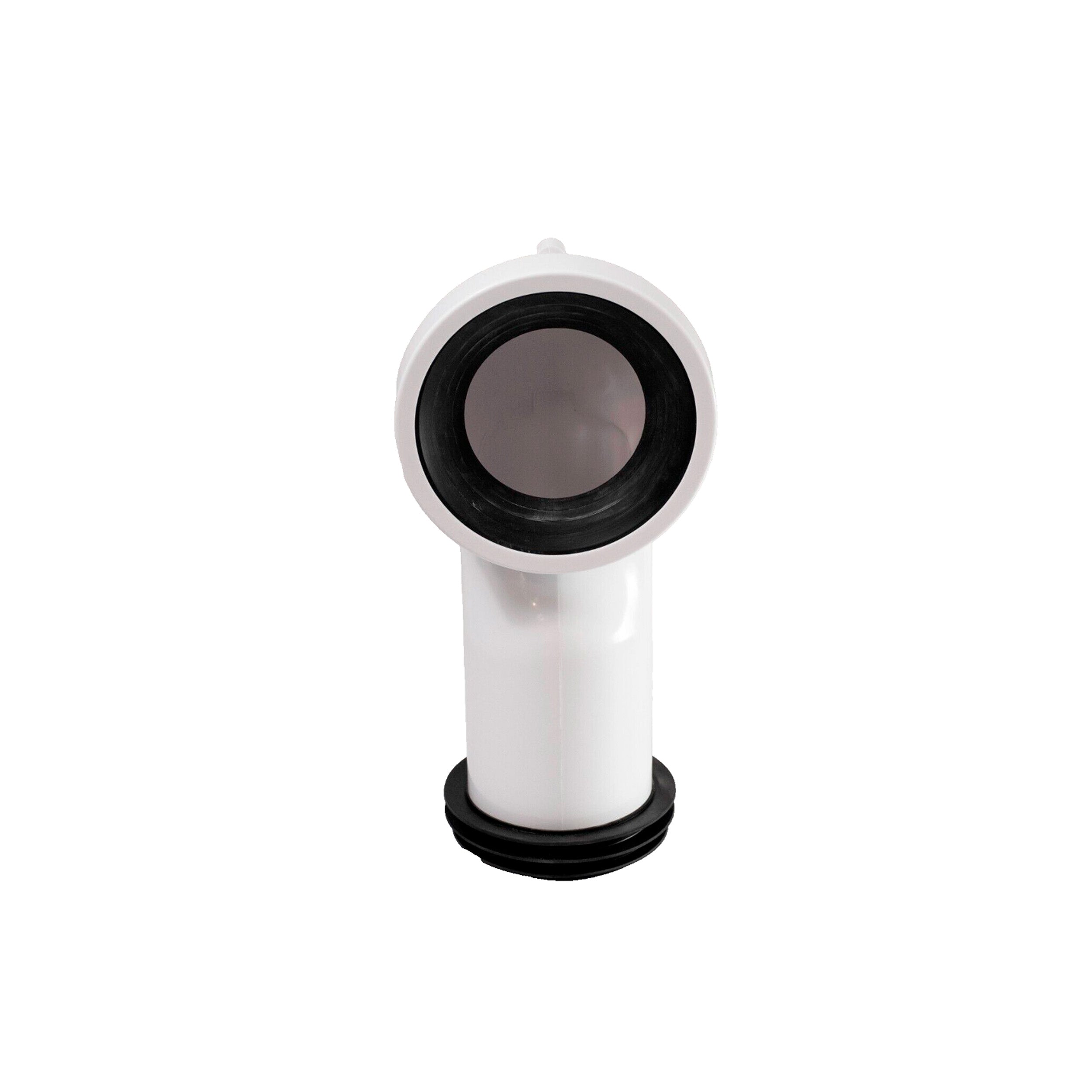 Toilet Pipe Connector with 90Degree Bend Intersa/AquaDesign