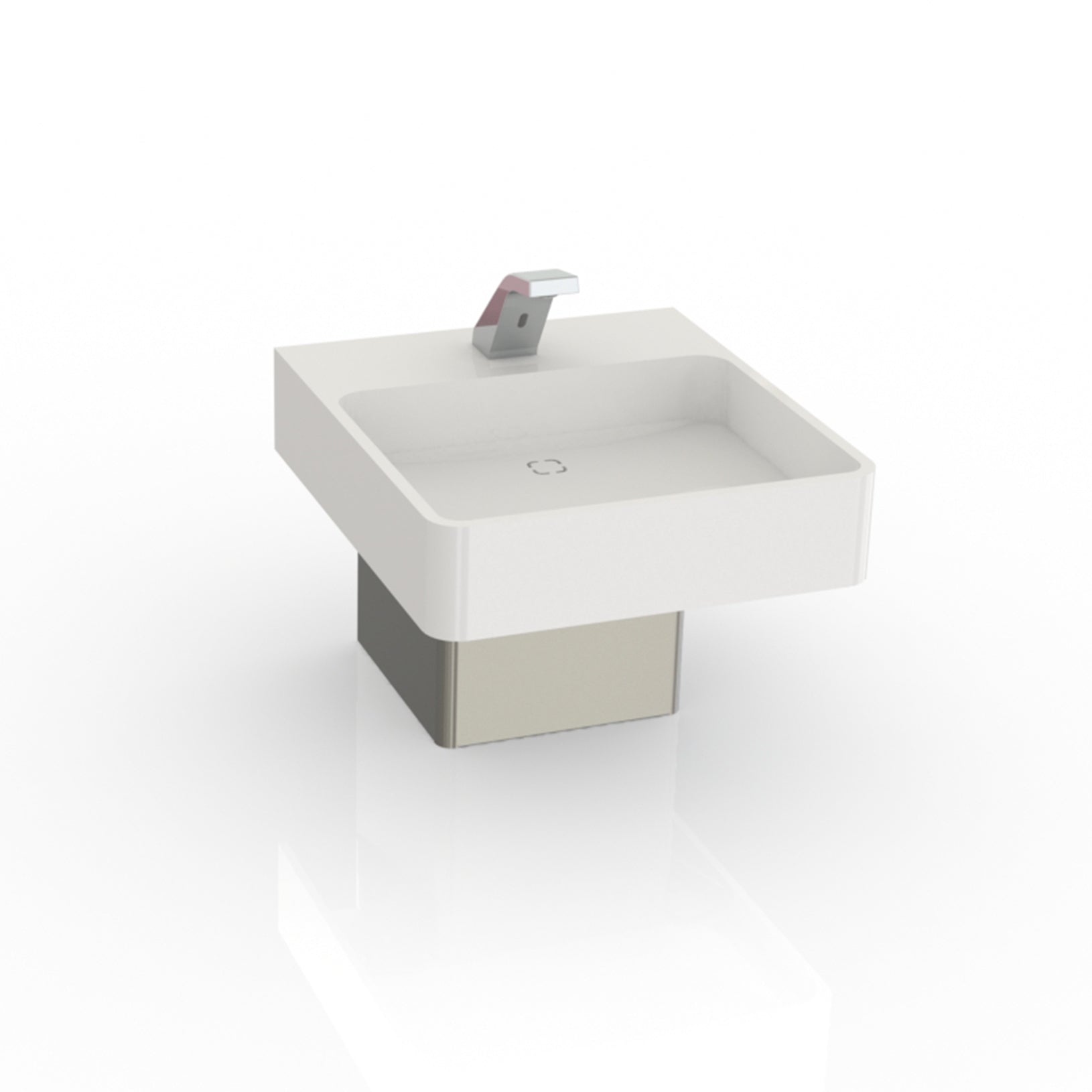 white modus 20 sinks and sensor faucet