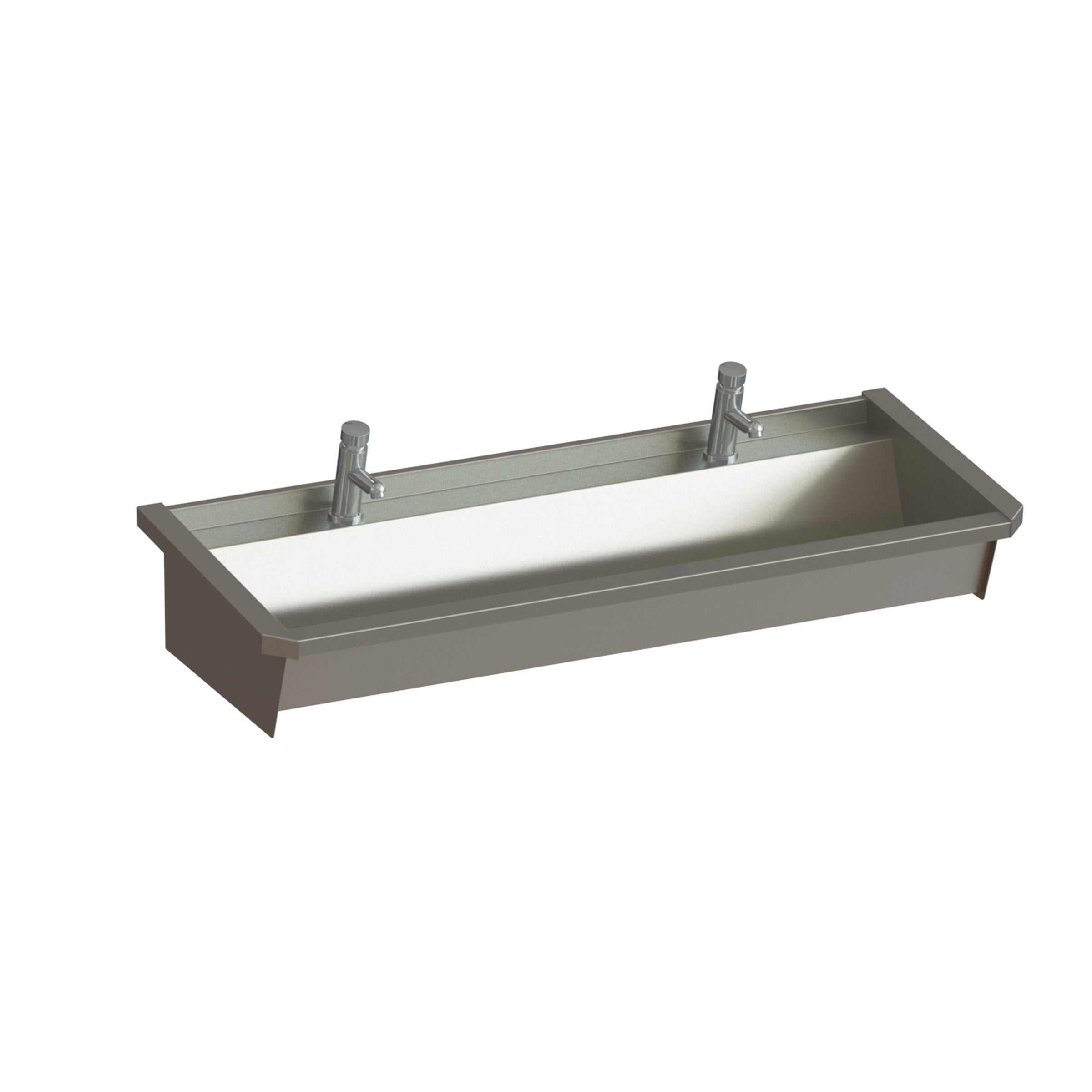 2-user line 5 stainless steel wash basin with sensor faucets