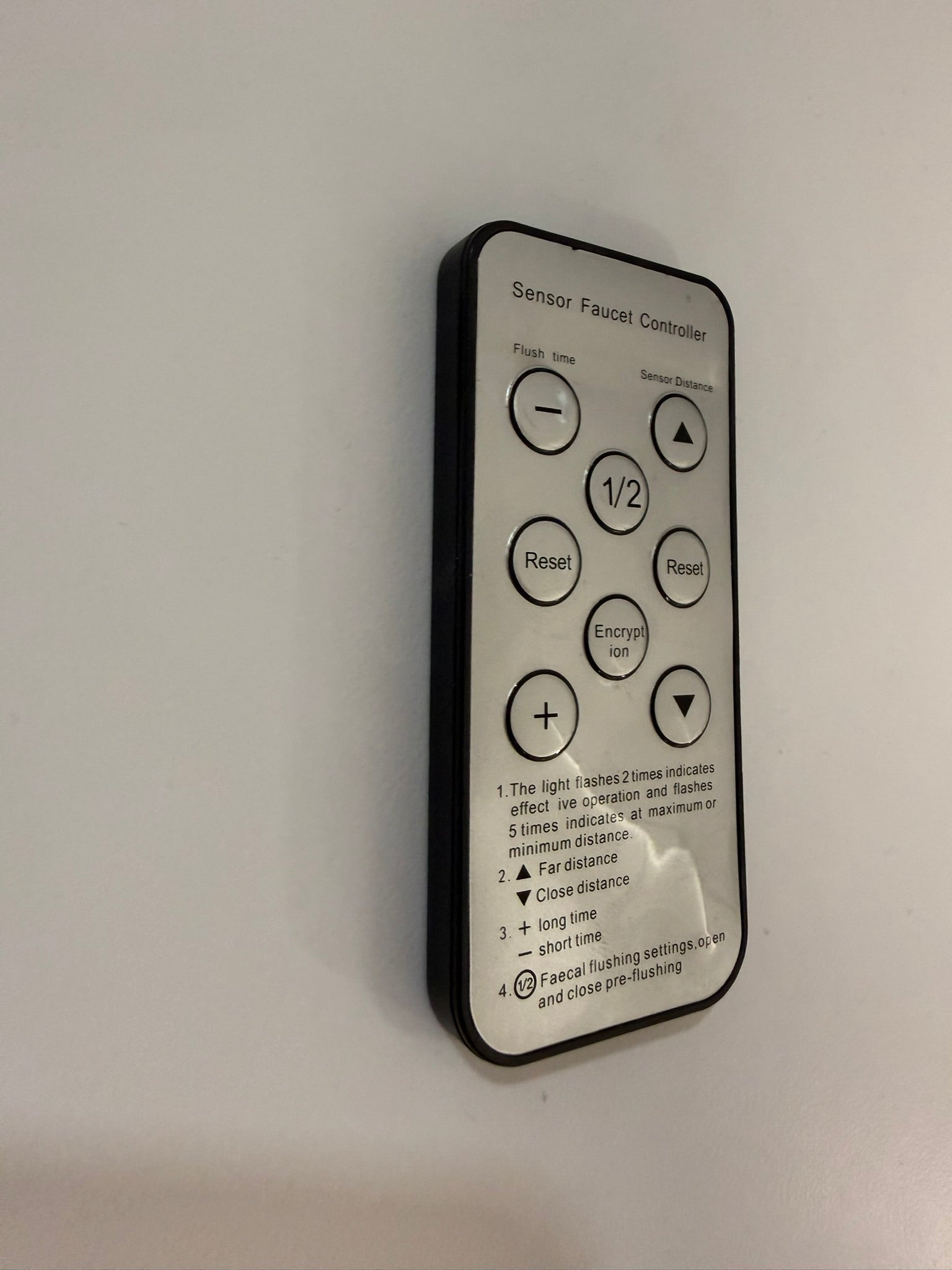 U260080- Remote Control for Line 12, Line 13 and Line 14 Sensor Faucets