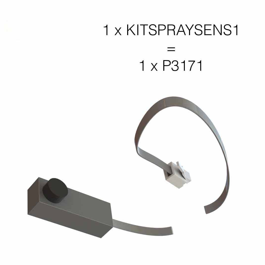Old sensor for sanispray washfountain