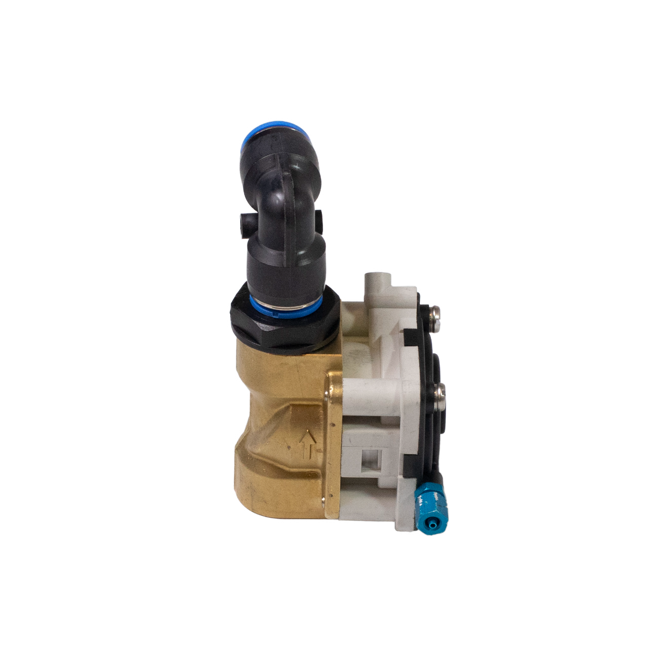 Valve with Elbow for Individual Foot Sanispray Washfountain Intersan/AquaDesign
