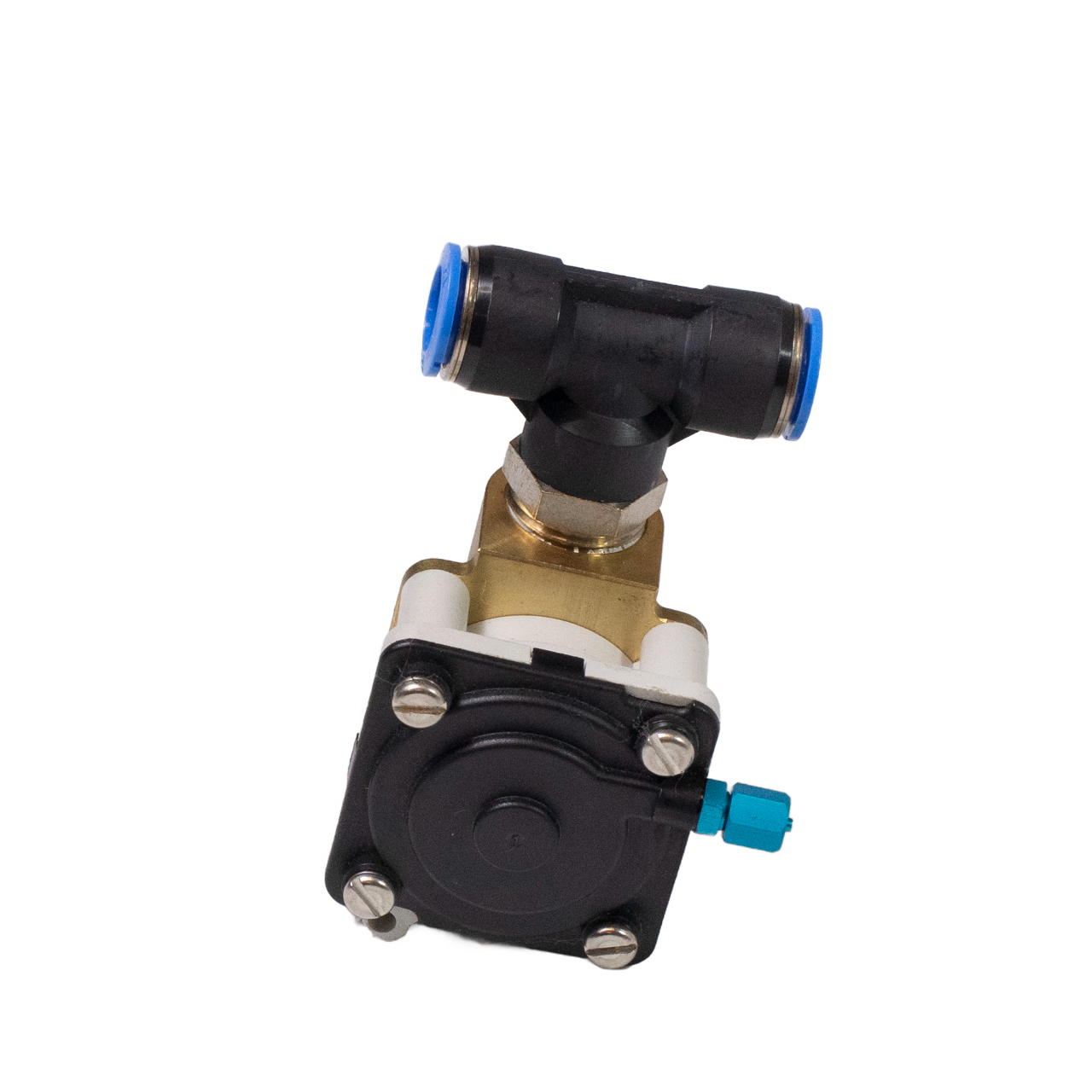 Valve with Tee for Individual Foot Sanispray Washfountain Intersan/AquaDesign