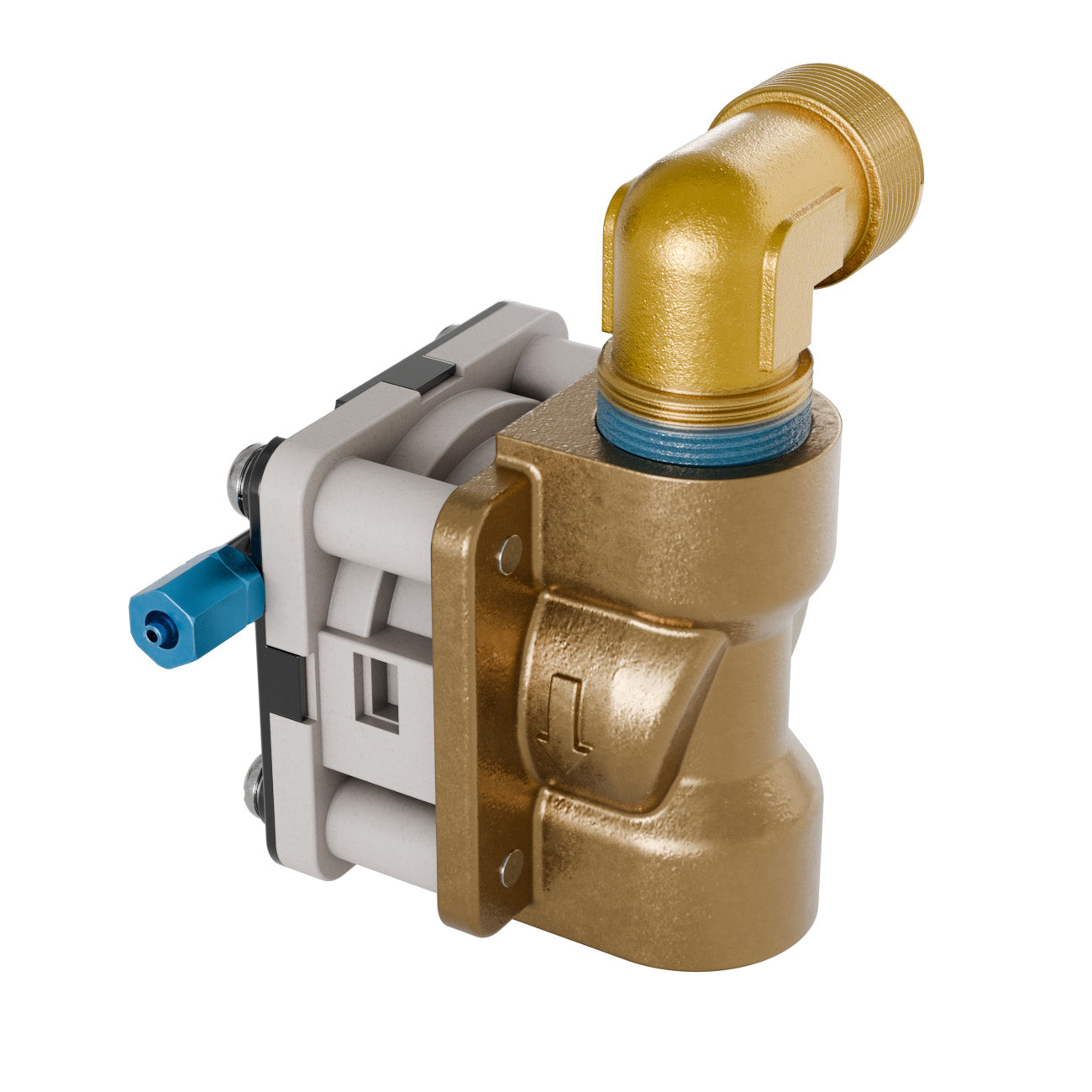 P5015C - Valve for Foot Operated Sanispray Washfountain with Copper Manifold Intersan/AquaDesign