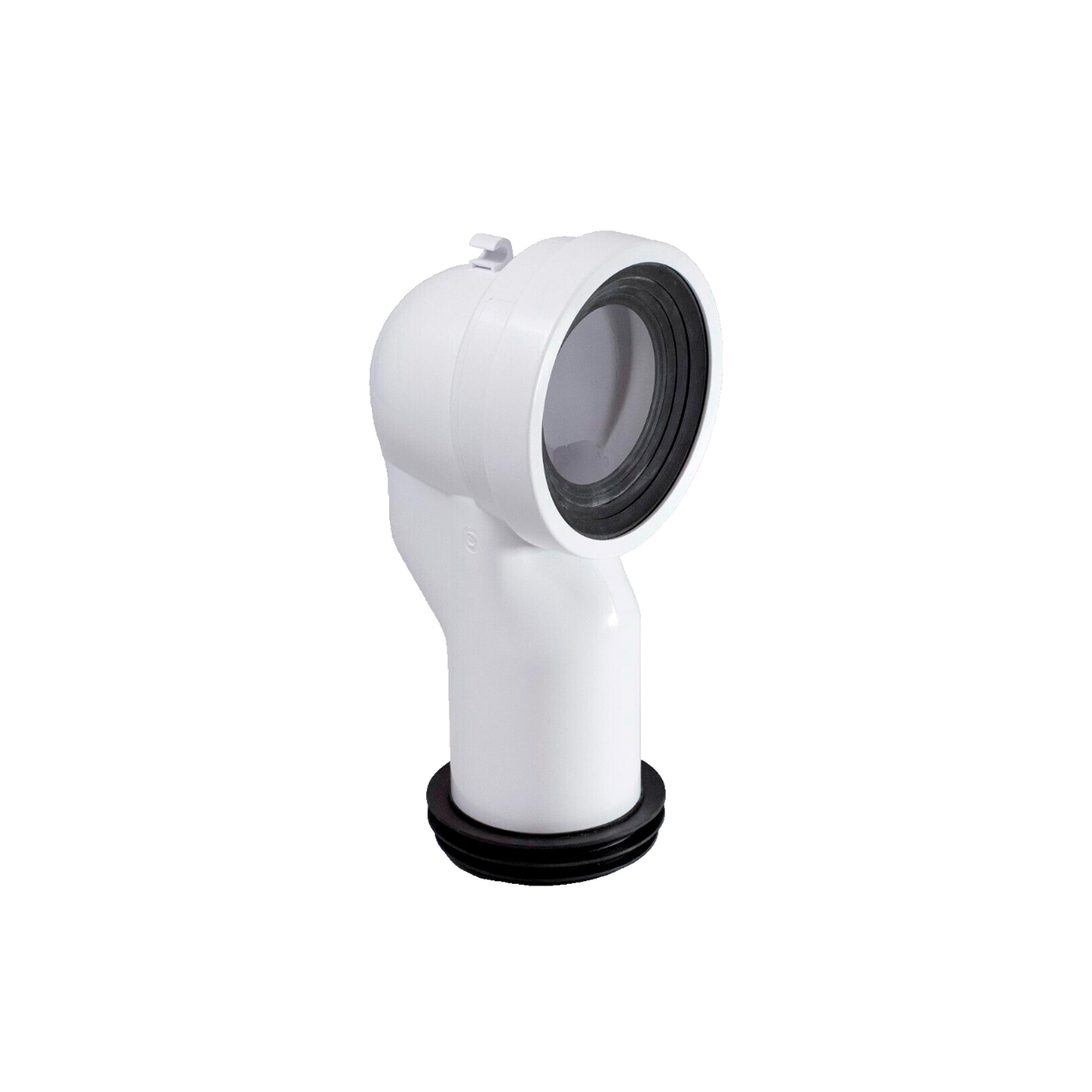 Toilet Pipe Connector with 90Degree Bend Intersa/AquaDesign