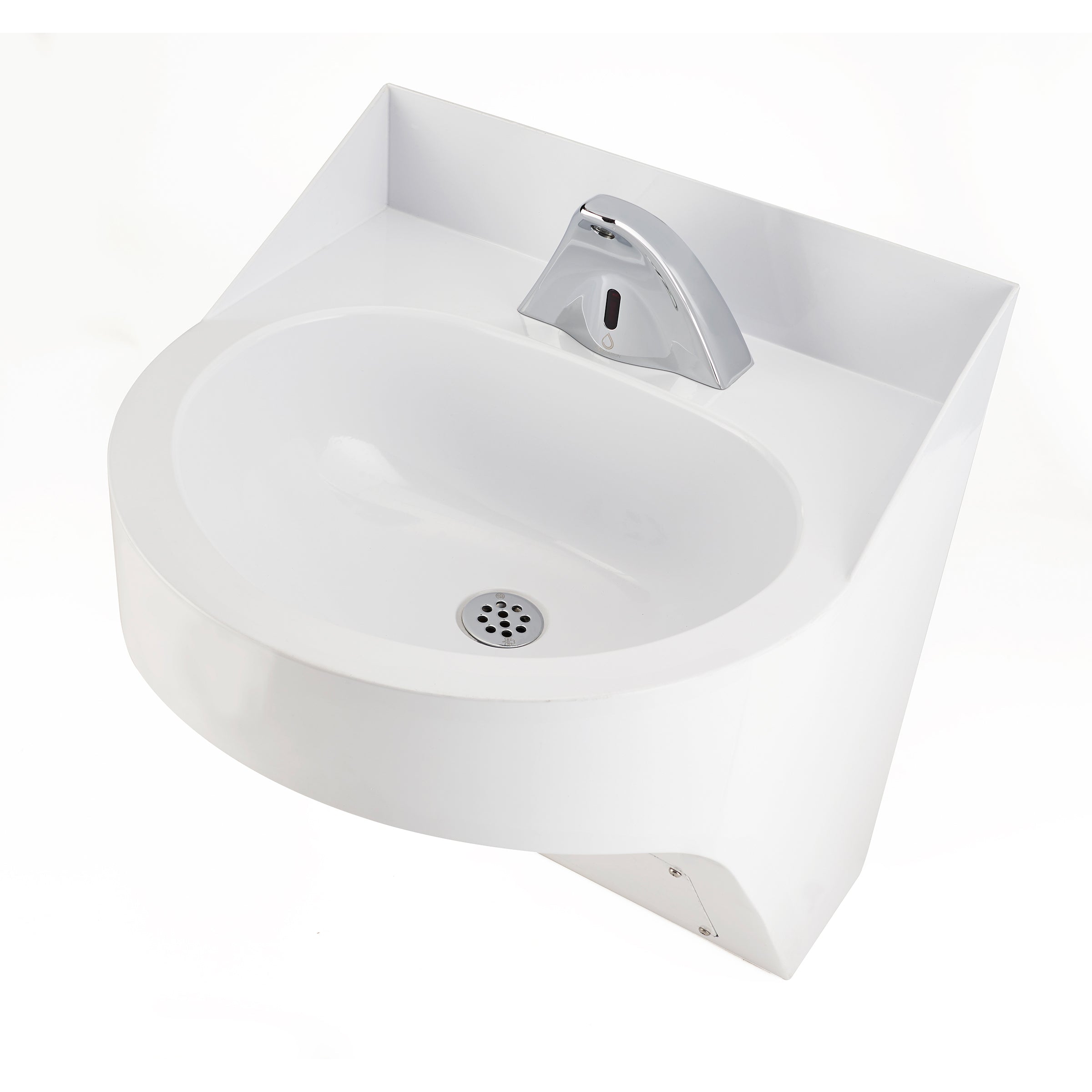 Ligature Resistant Stainless Steel, Anti-Ligature Sink with sensor faucet aquadesign