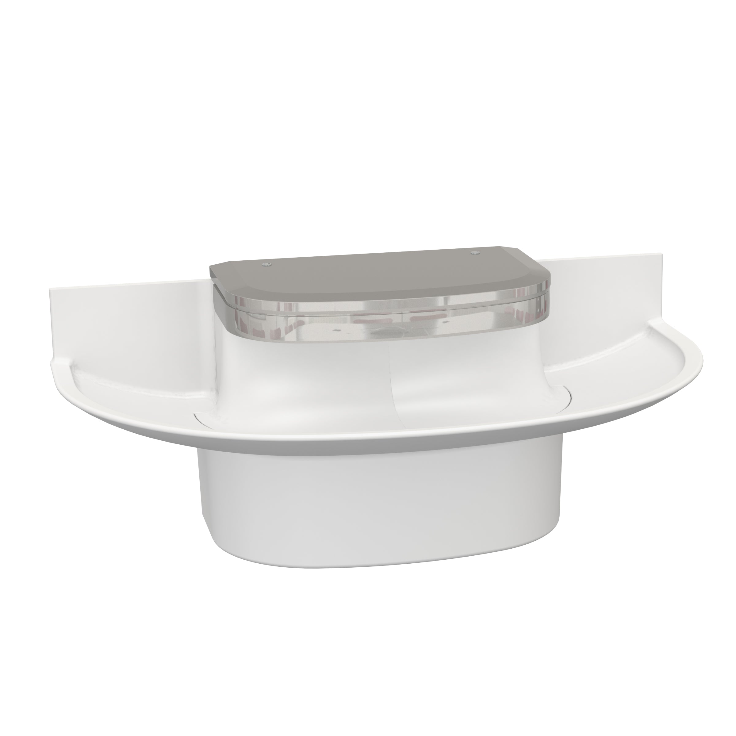 white 4-user sanifount washfountain
